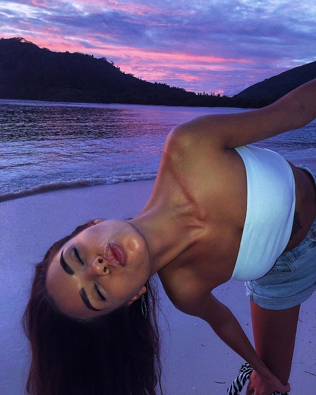 Алина Галимова на Сейшелах