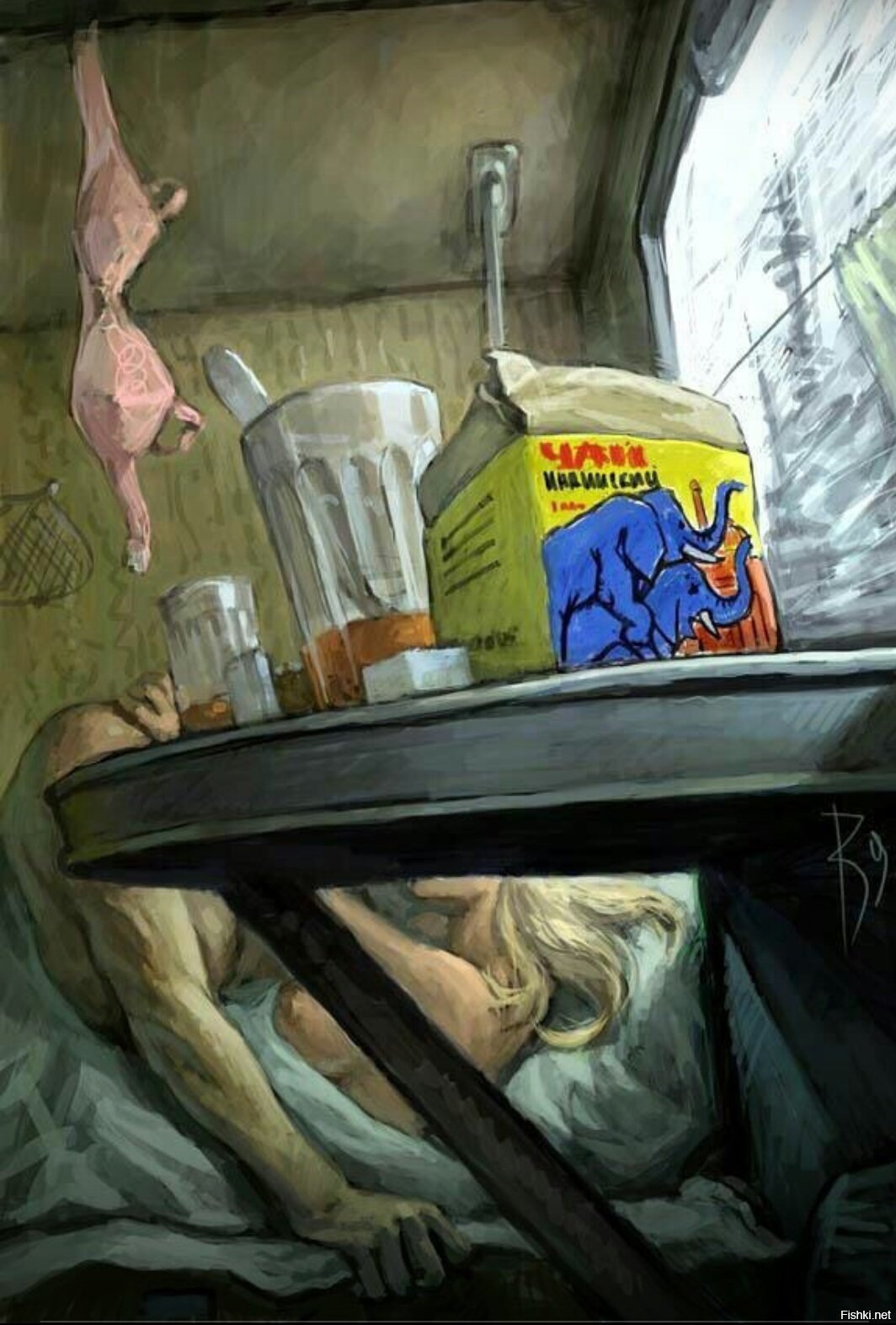 Красивые девушки в поезде