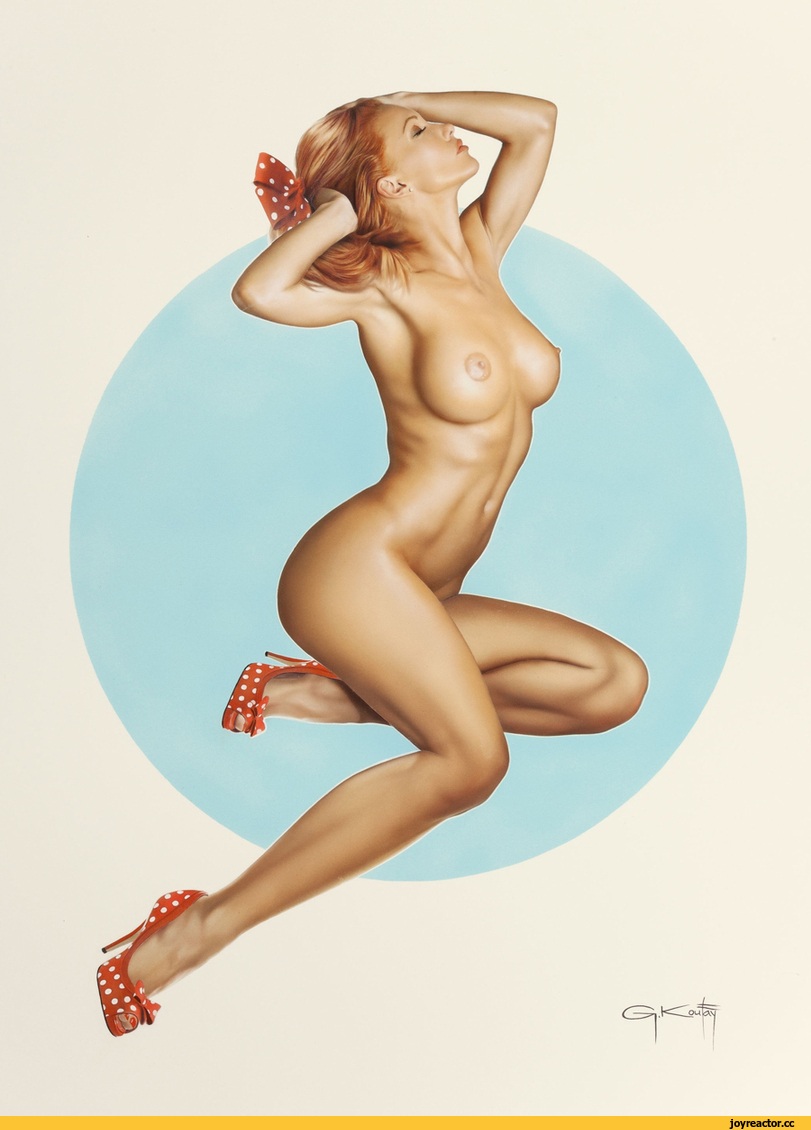 Иллюстрации в стиле ню