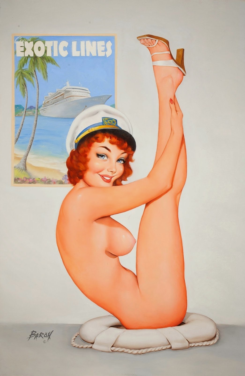 Девушки пин ап голышом