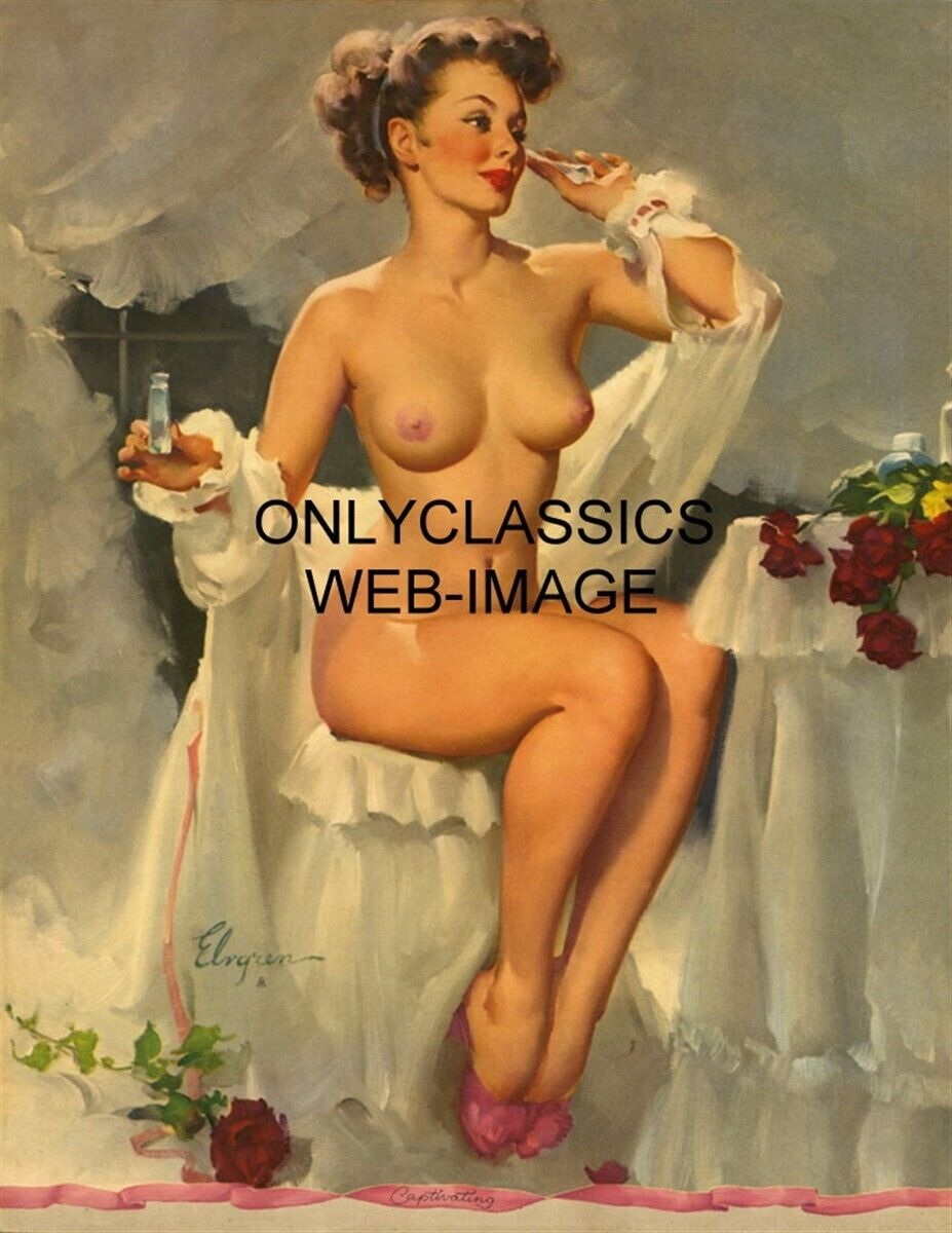 Художник Gil Elvgren ню