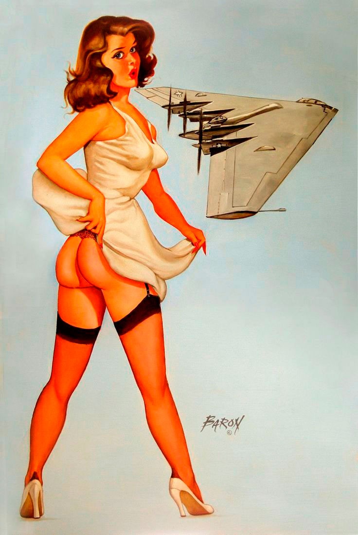 Современный Эротический пин ап