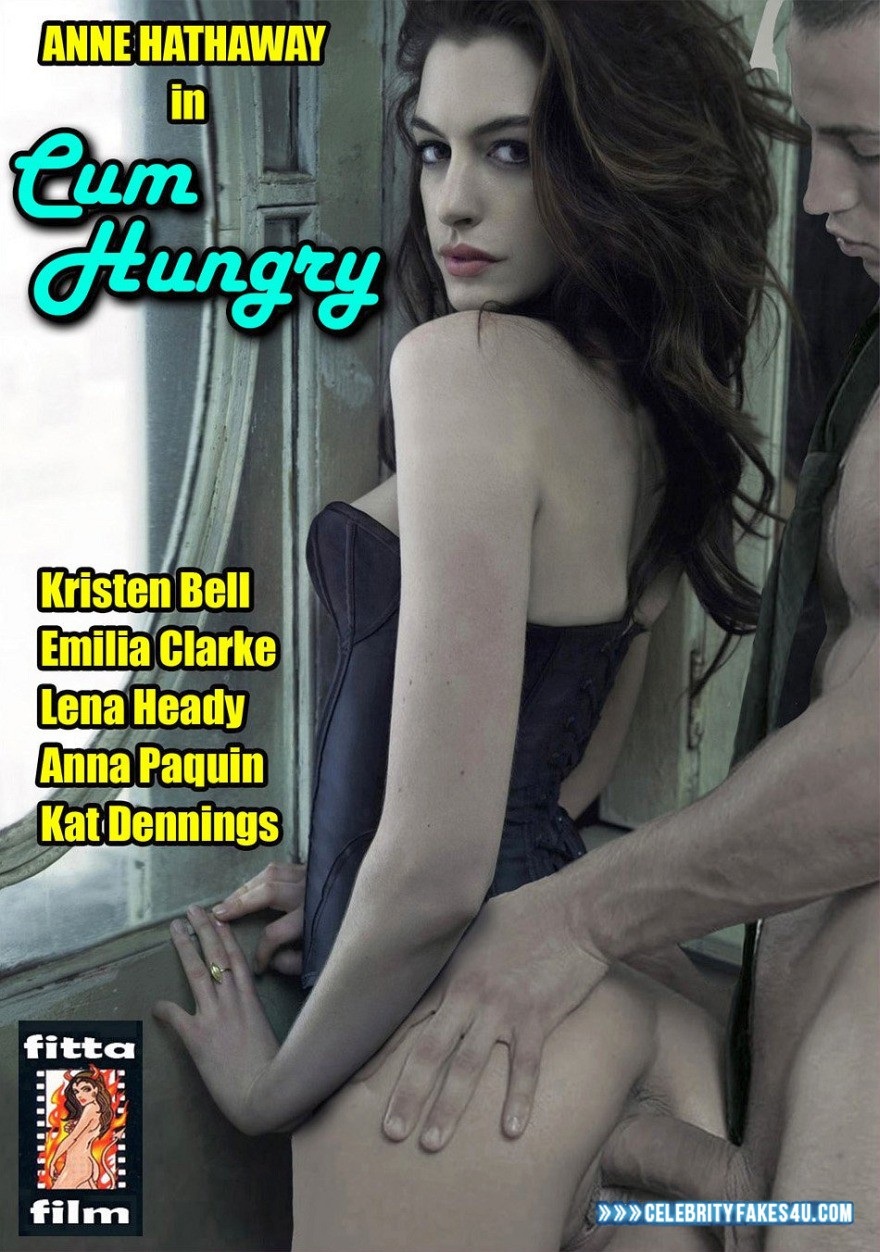 Актриса Энн Хэтэуэй SEKS