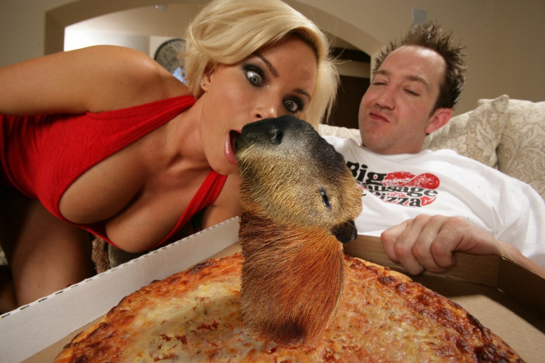 Отсос ДОСТАВЩИКУ пиццы