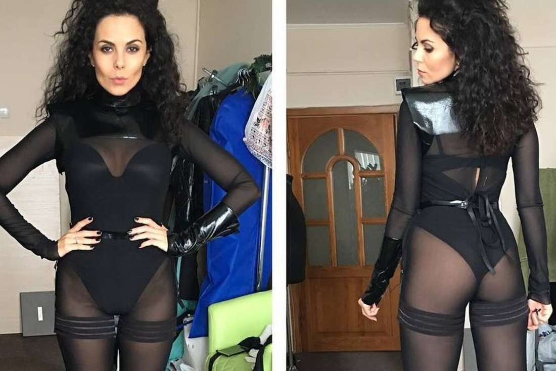 Настя Каменская в Нижнем белье