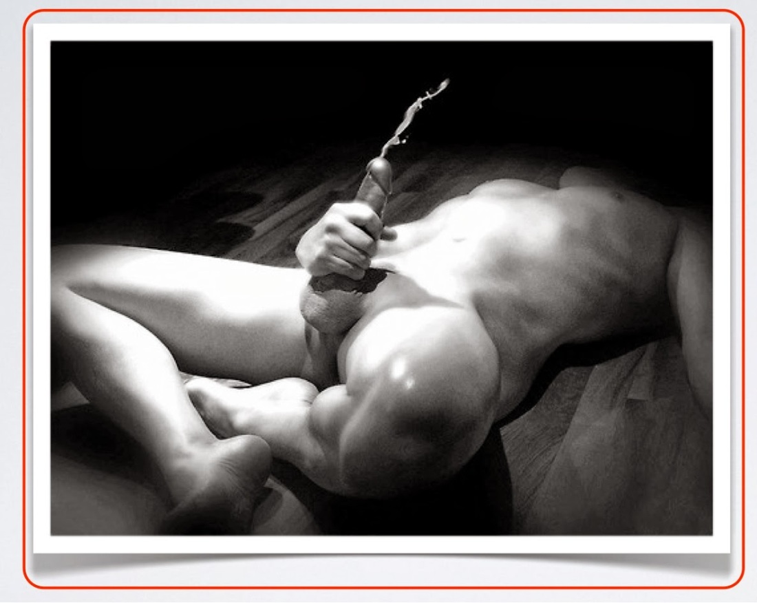 Художественное фото мужского члена