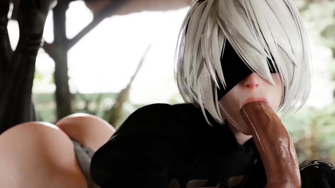 2b NIER Automata косплей хентай