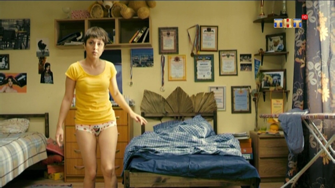 Яна Семакина из универа в Нижнем белье