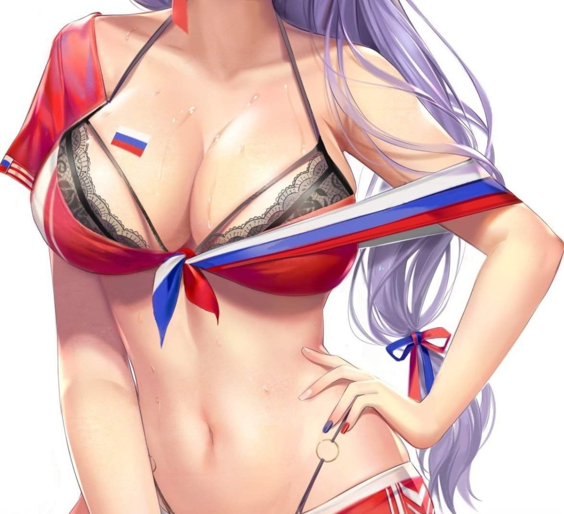 Аниме девушки в бюстгальтере