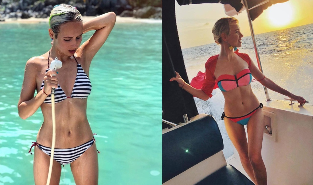 Клава Кока в купальнике