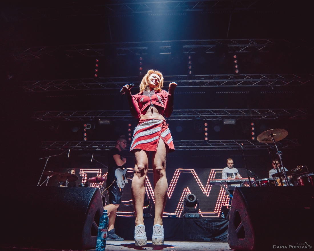 Екатерина Иванчикова на концерте