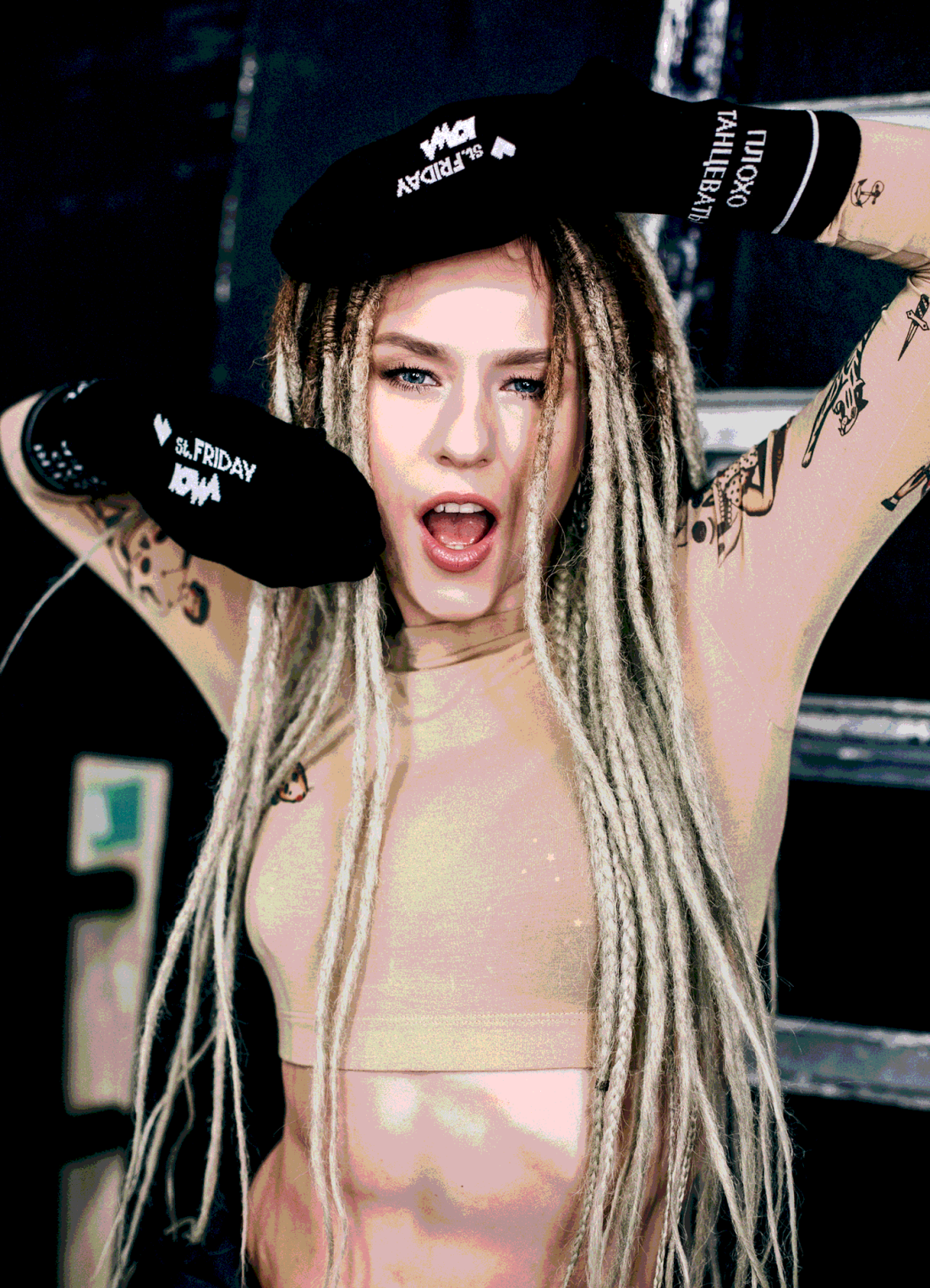 Айова с дредами