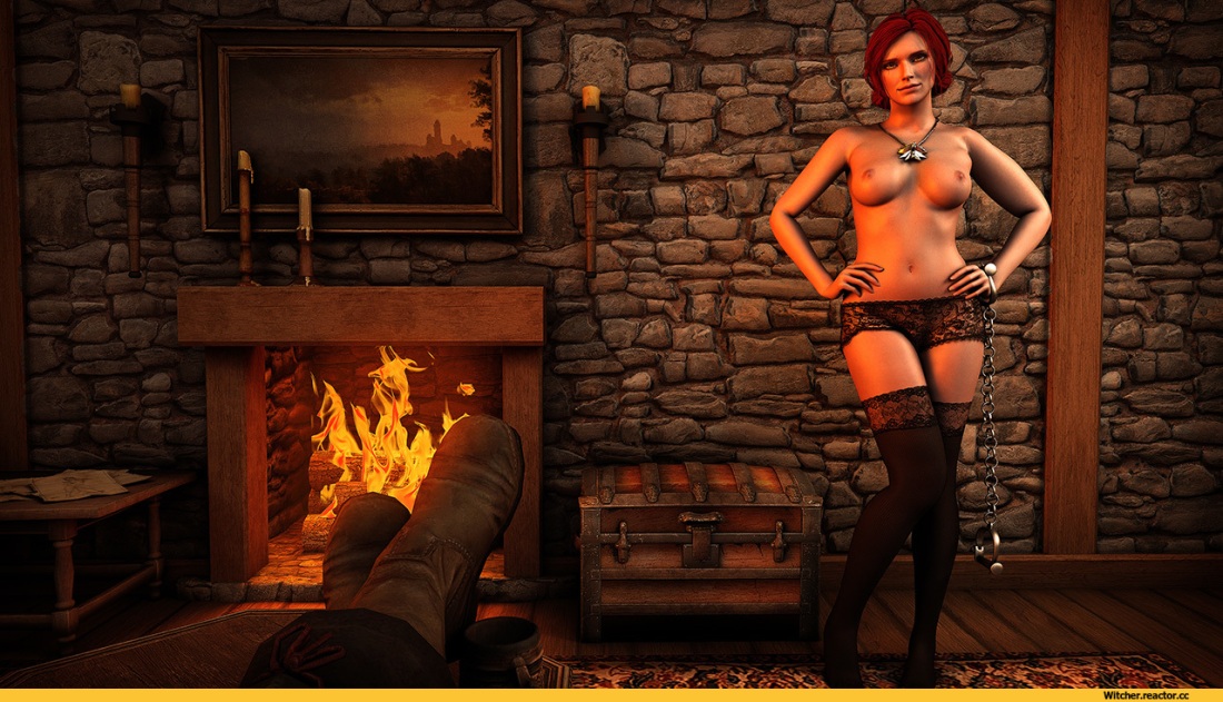 Ведьмак 2 Трисс Меригольд задница