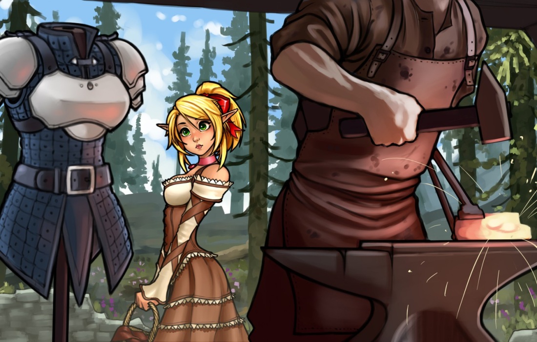 Lin RONINDUDE Эльф комикс