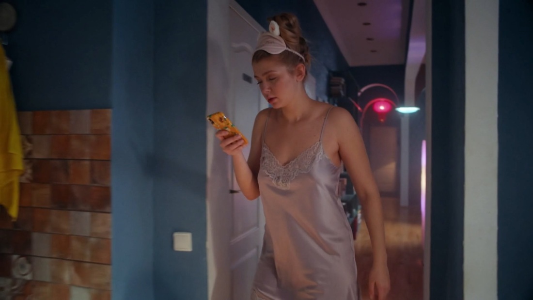 Ангелина Стречина в Нижнем белье