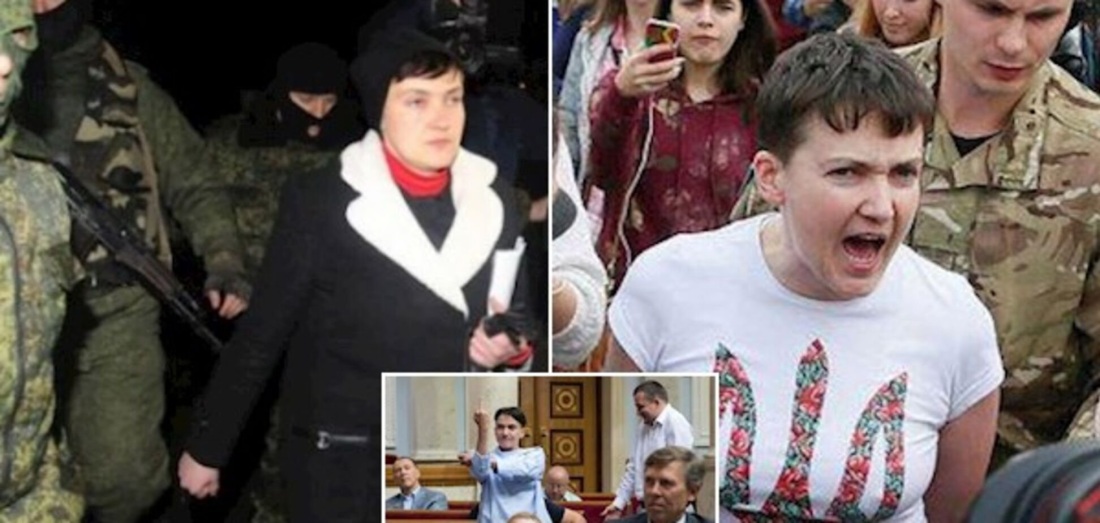 Голодающая Савченко