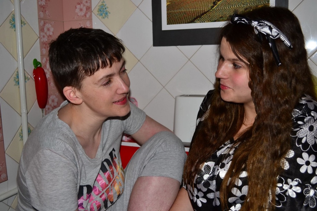 Надя Савченко растолстела