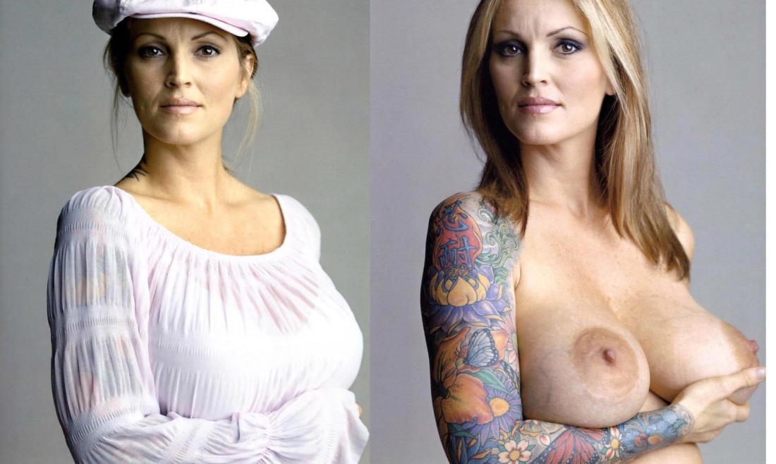 Порноактрисы в одежде и без