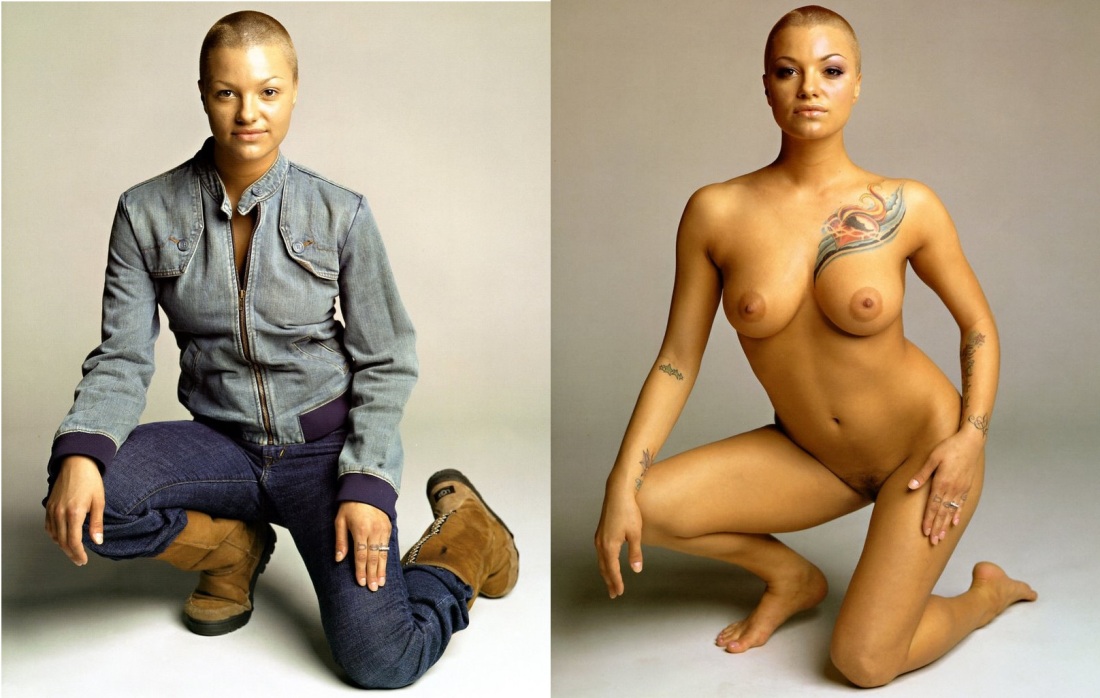 Знаменитости без одежды