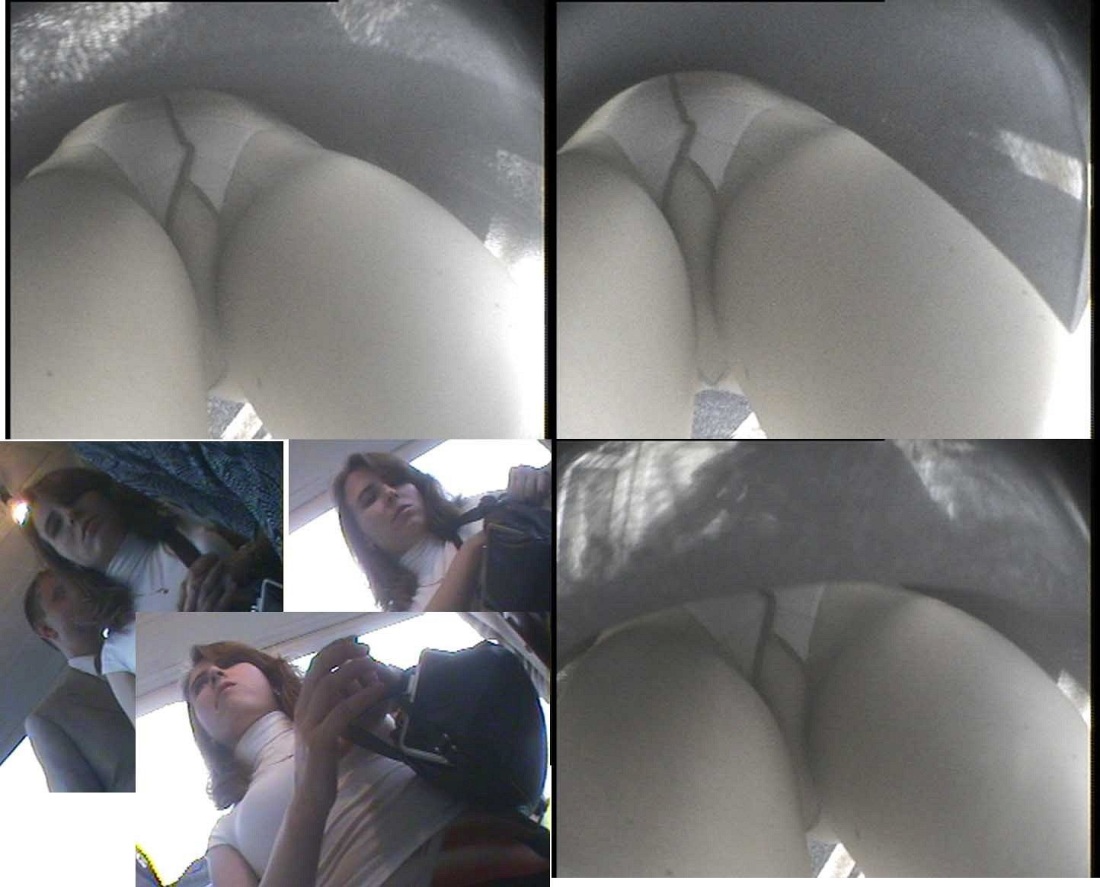 Женщины без трусов вид снизу