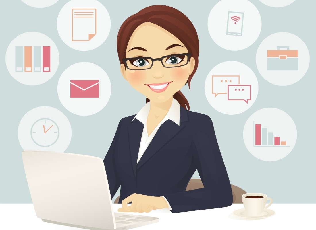 Деловая девушка