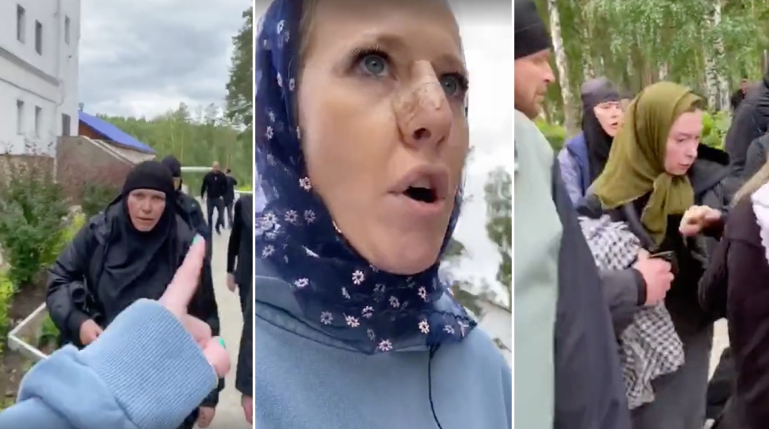 Ксения Собчак и Анастасия Волочкова