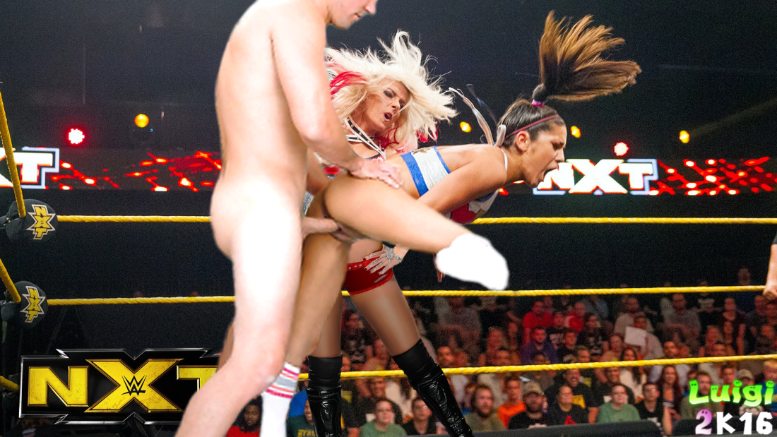 Голая Алекса Блисс реслинг