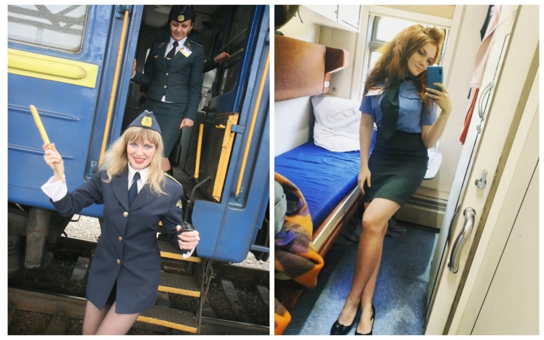 Голые зрелые бабы в поезде