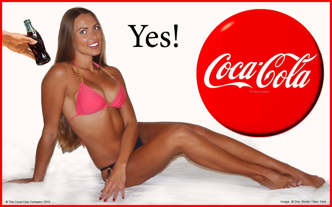 Рекламные плакаты газировки