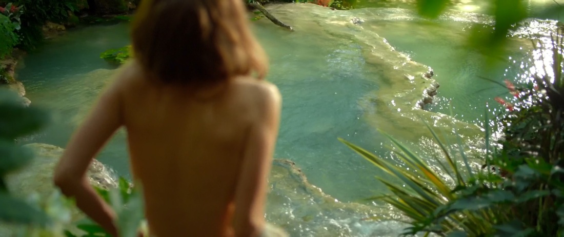 Голая Мария Рябушкина на Камне