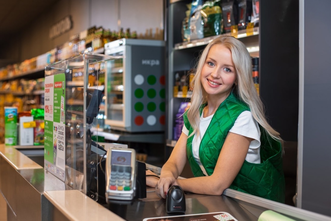 Кассирша в Пятерочке