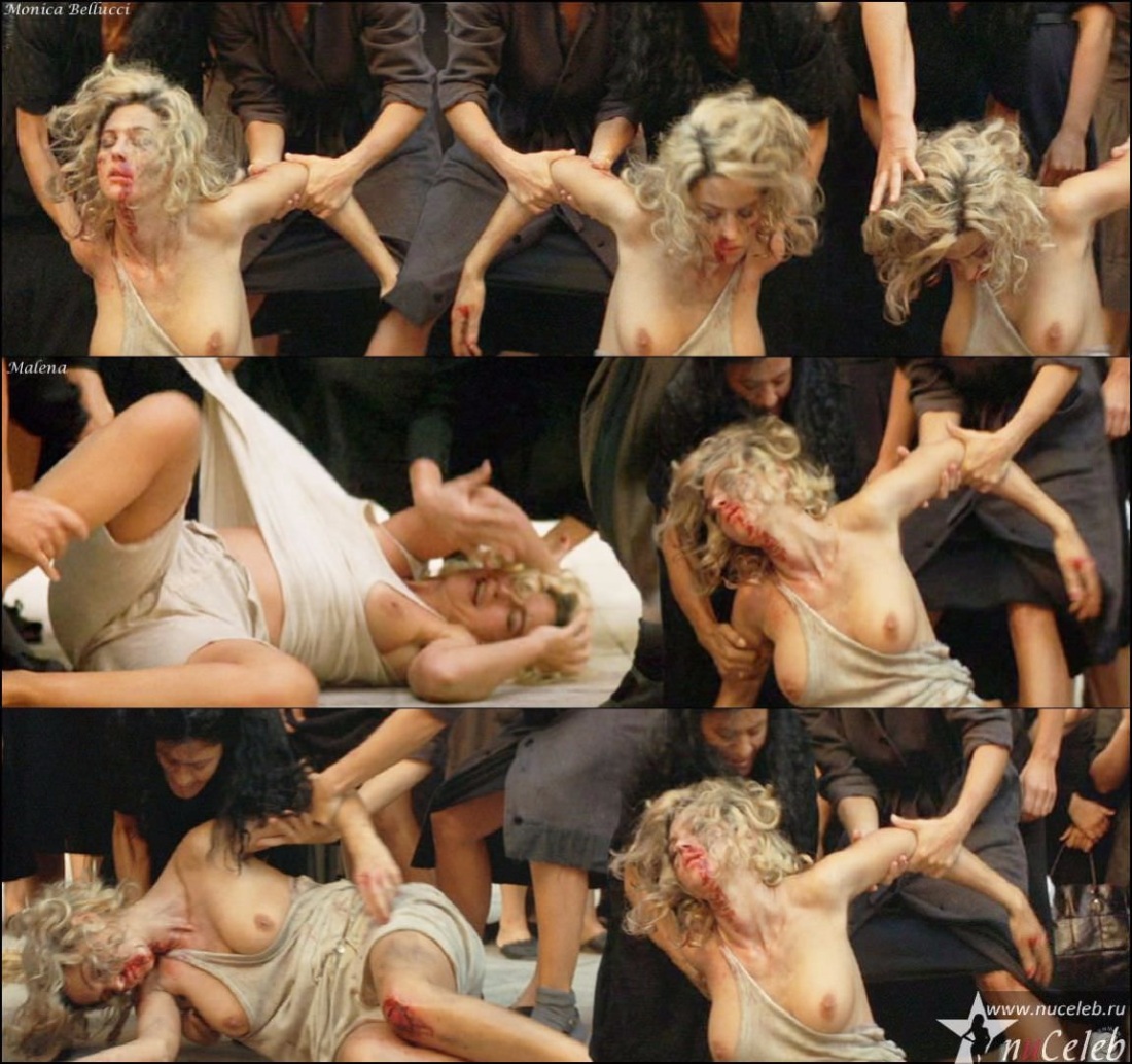 Голая Моника Беллучи в фильме Малена