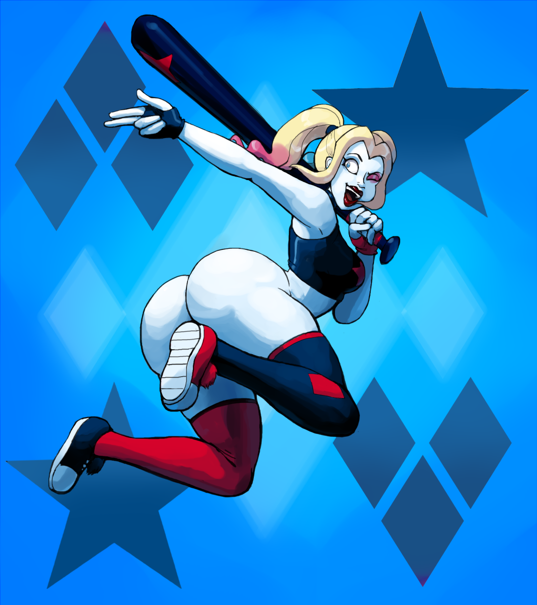 Голая Харли Квинн хентай