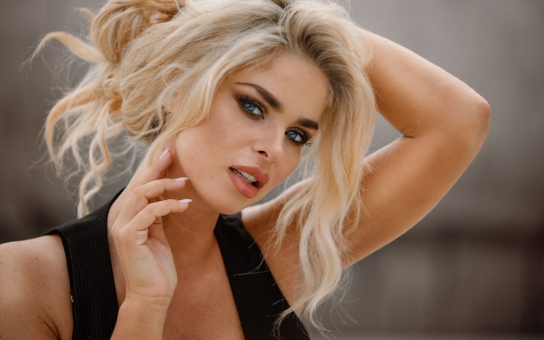 Джуана Джордан блондинка модель