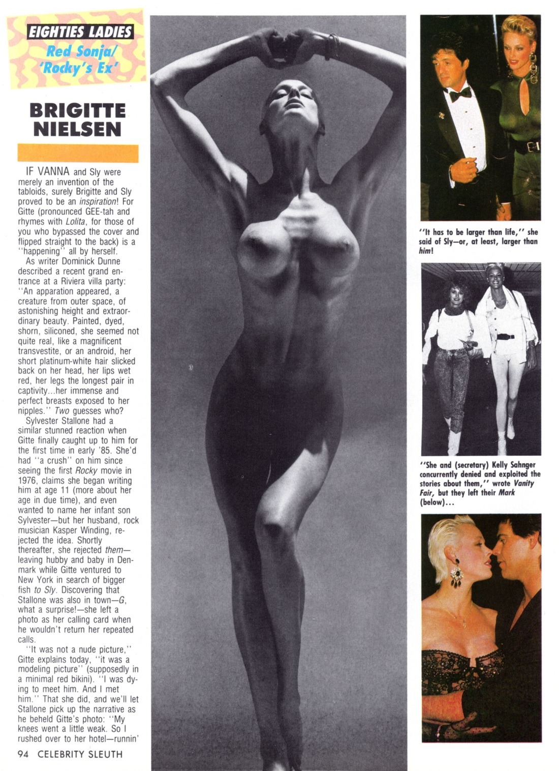 Бриджит Нильсен вагина