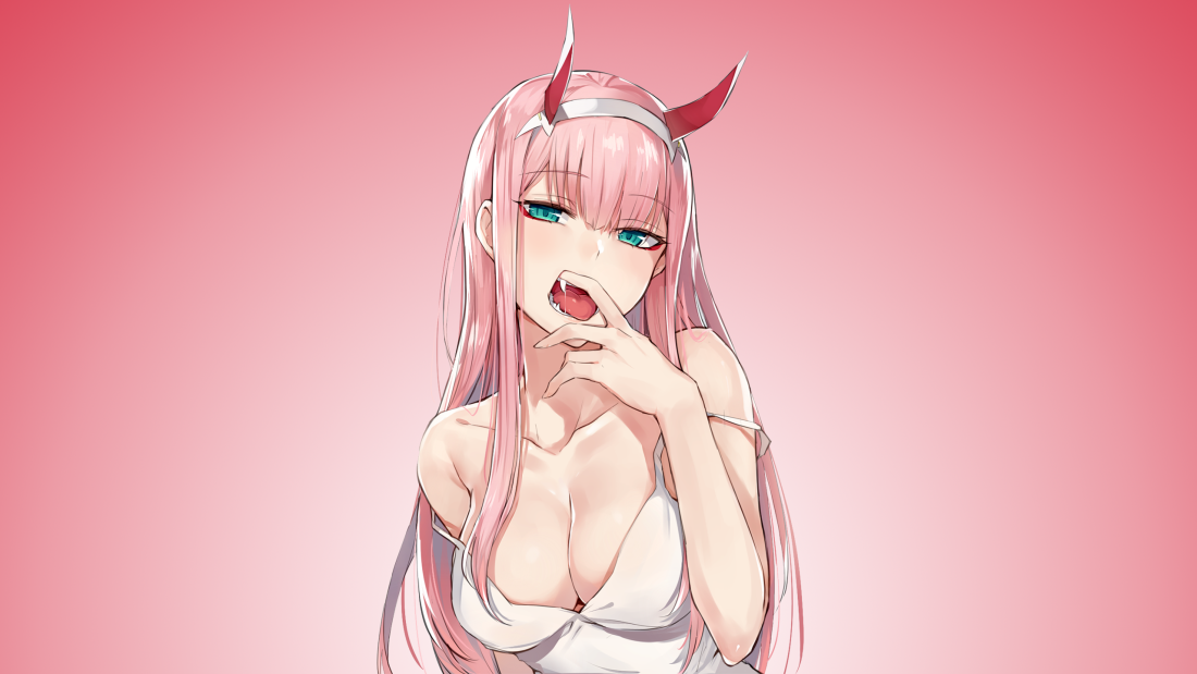 Ахегао Zero two