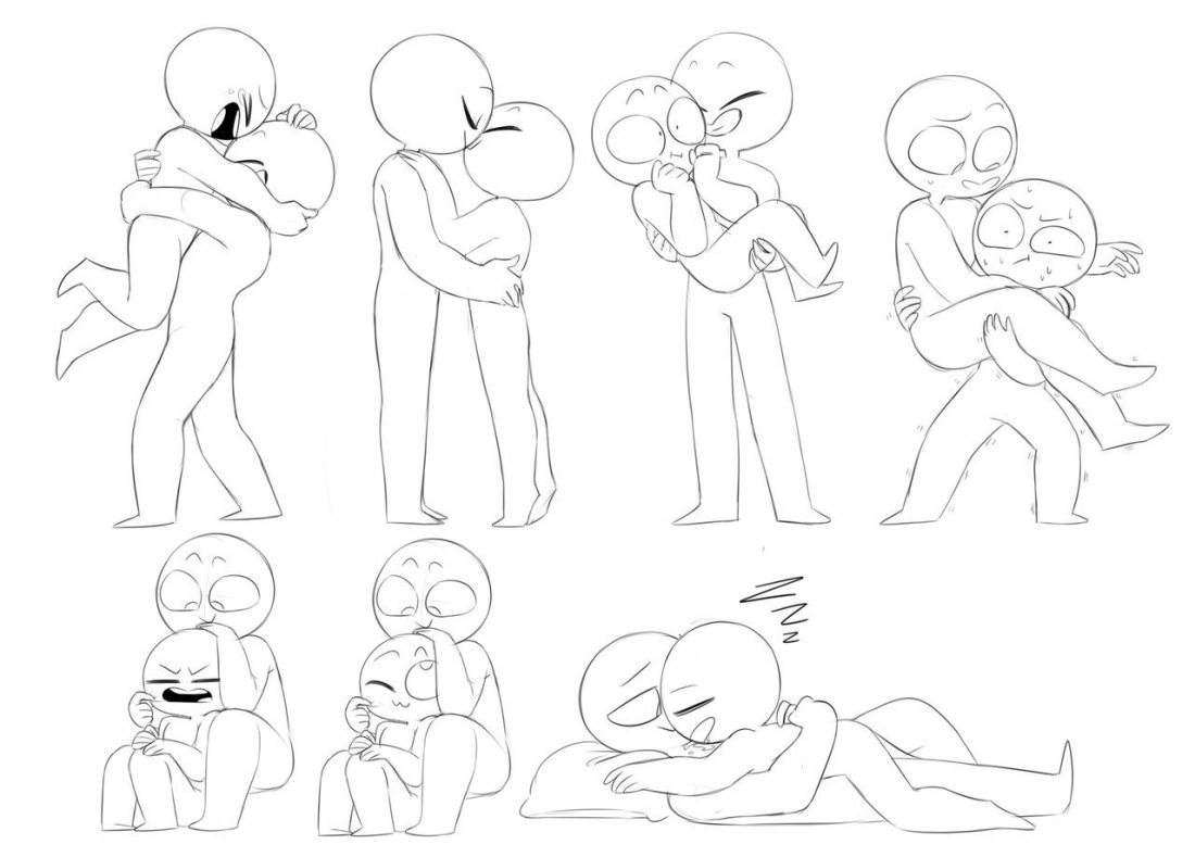 Идеи для поз для рисования