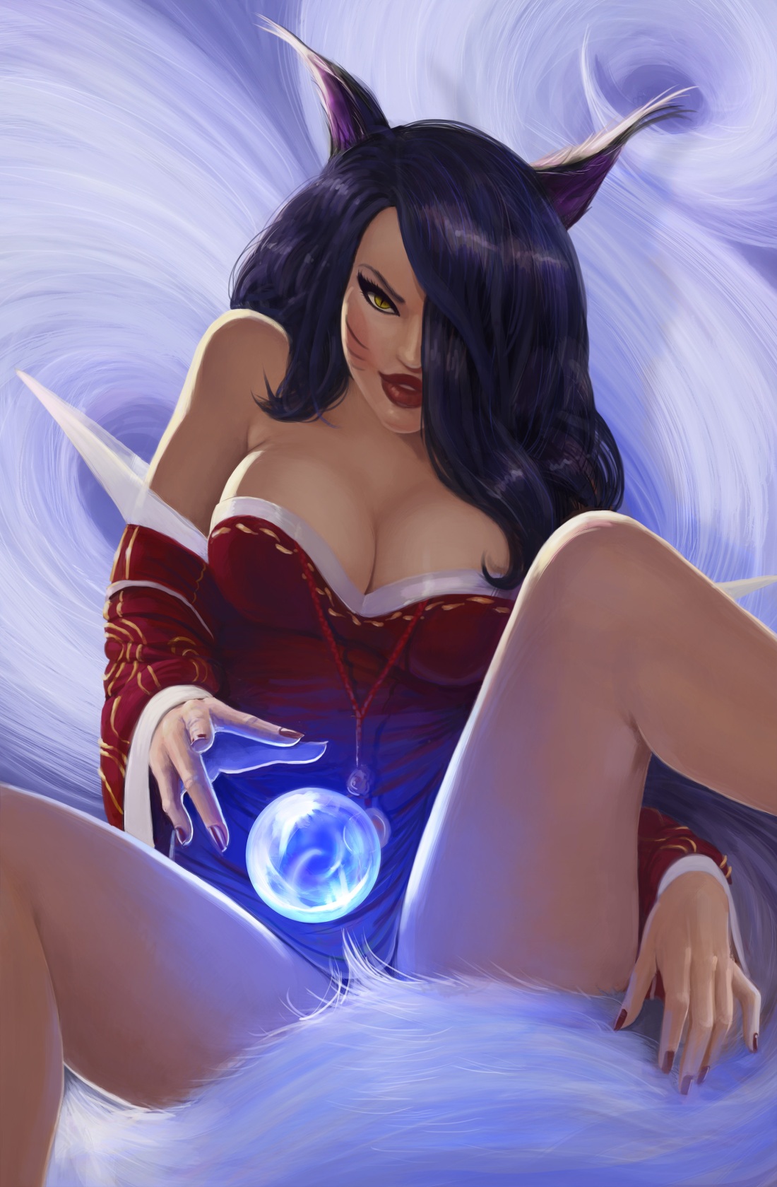 League of Legends Ahri арт 18