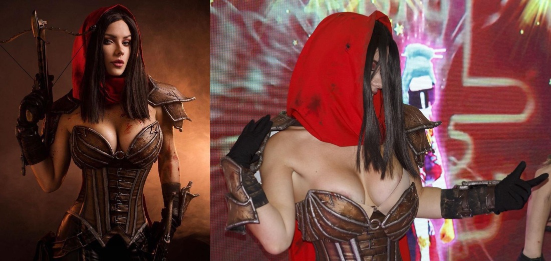 Ирина Мейер демон Хантер косплей