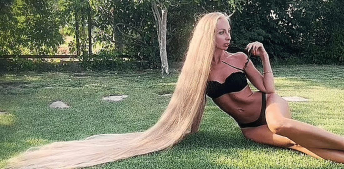 Алёна Кравченко Рапунцель длинные волосы