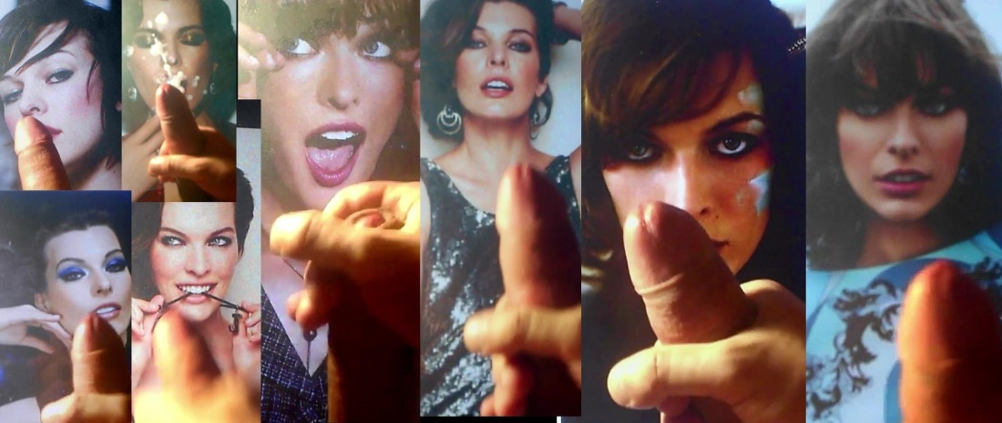 Милла Йовович голая в юности