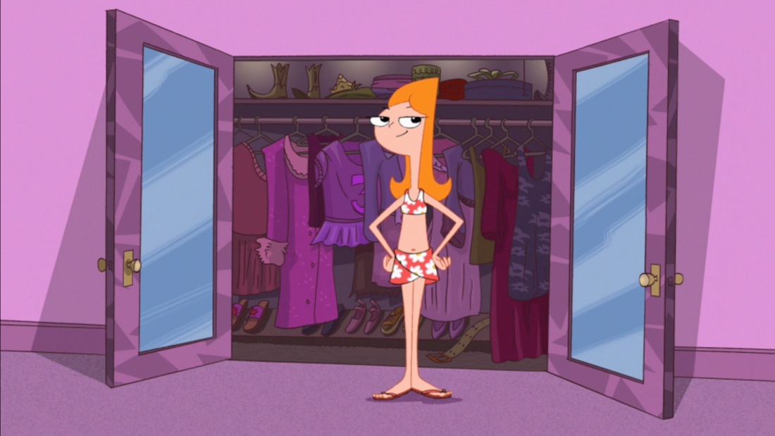 Кэндис Флинн в купальнике