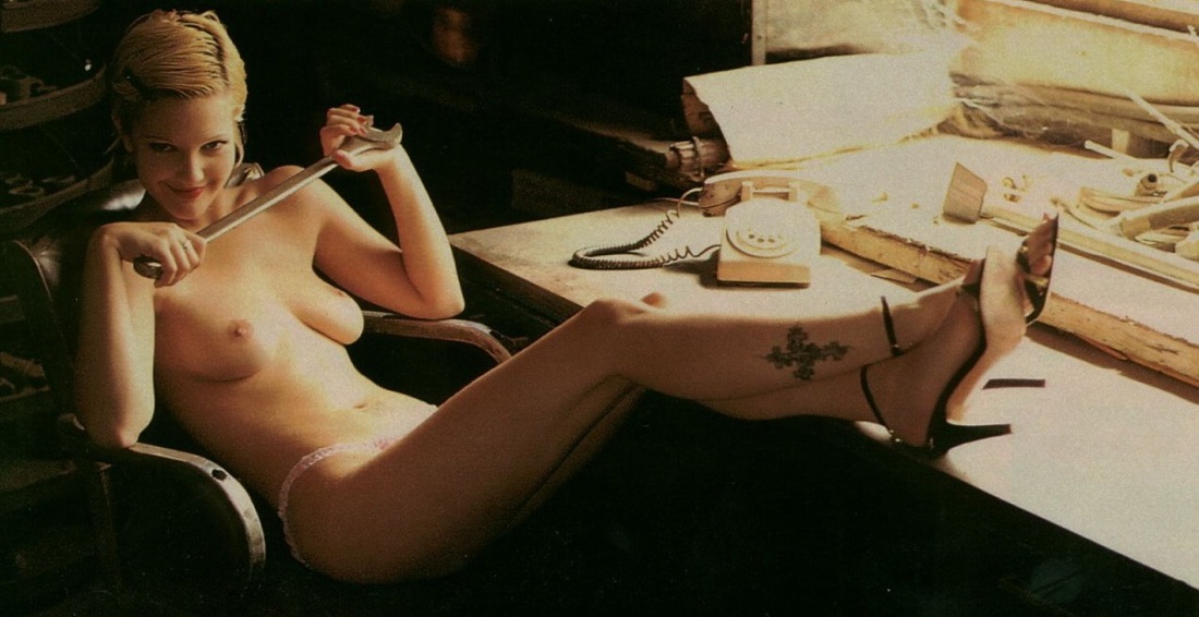 Дрю Бэрримор плейбой 1995