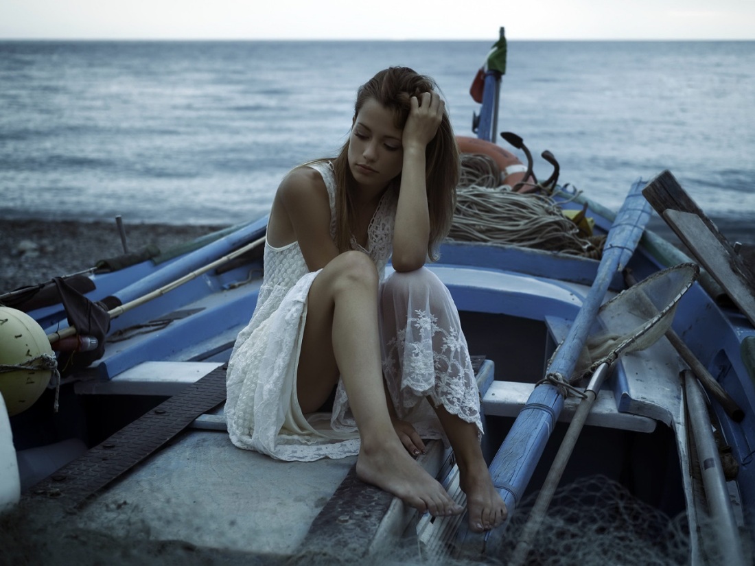 Лодка красотка