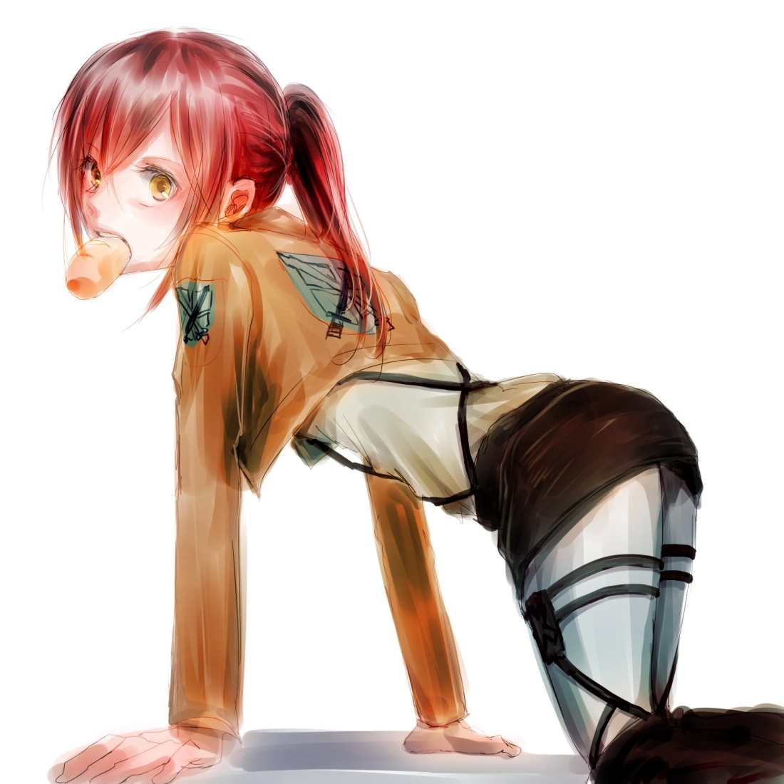 Саша Блауз атака титанов