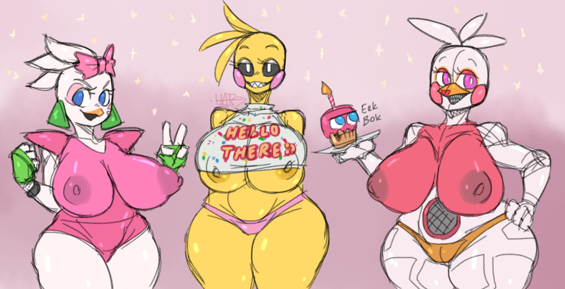 Хентай ФНАФ фантайм чика