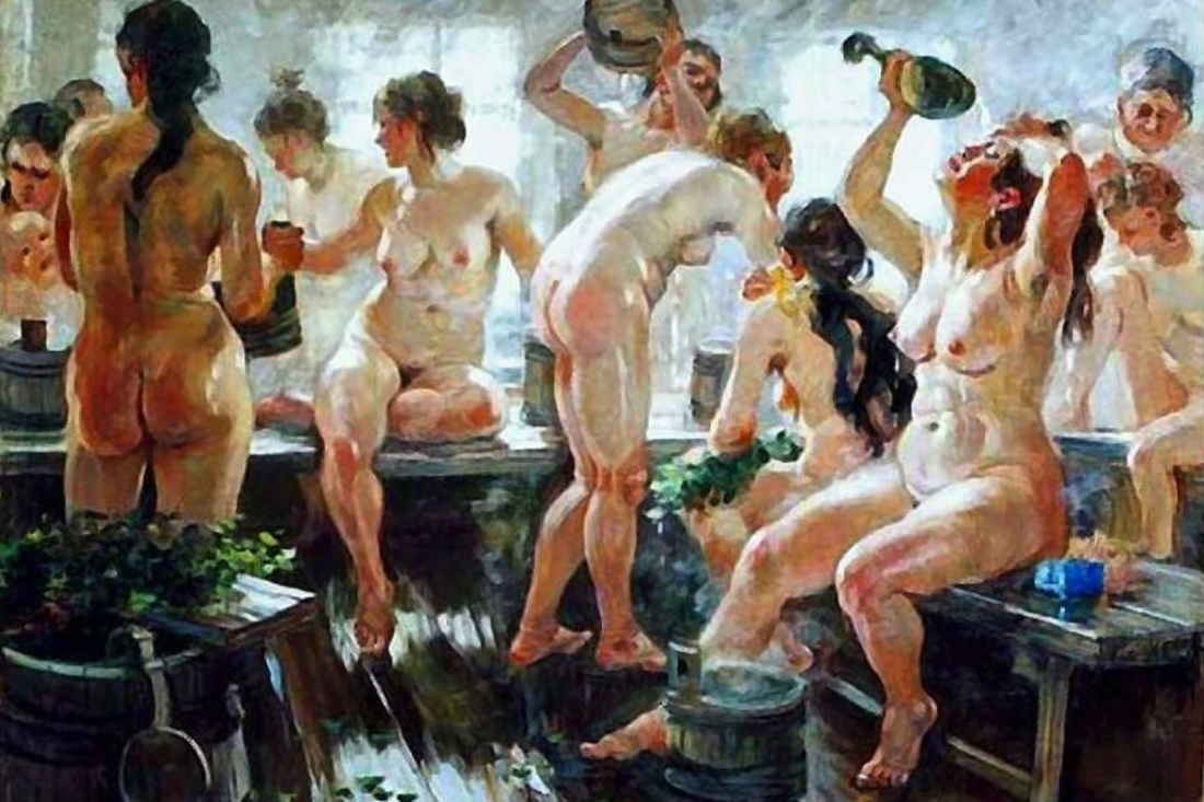 Необычная эротическая живопись