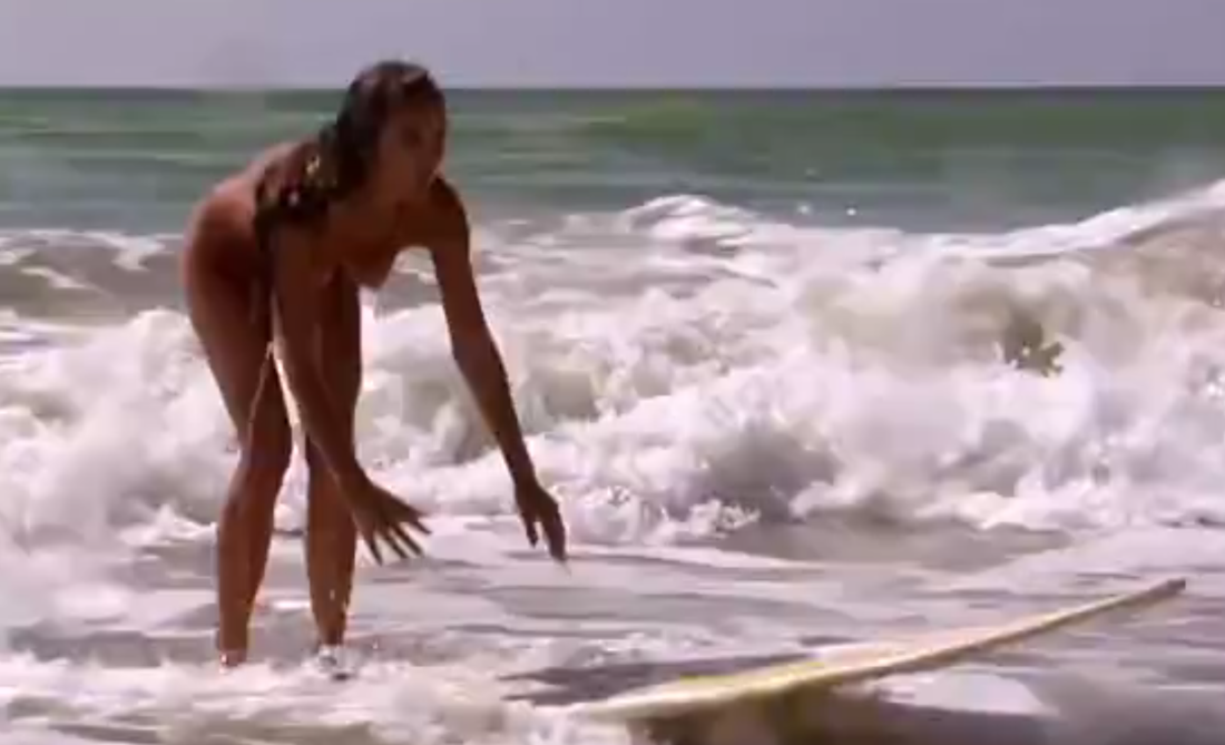 Красивые девушки на нудистком пляже