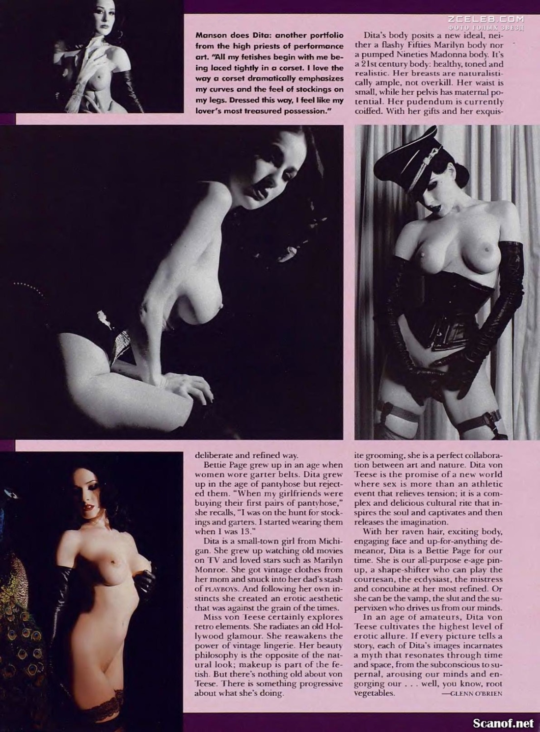 Дита фон Тиз рабыня бдсм