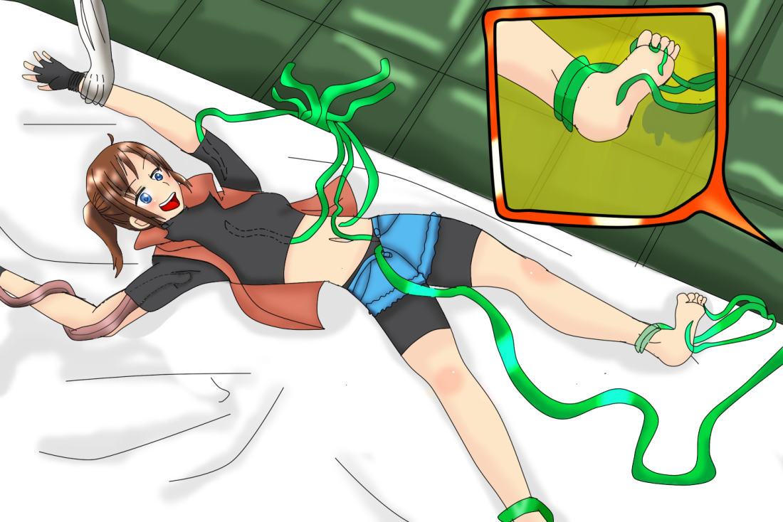 Девушка с кончей на улице